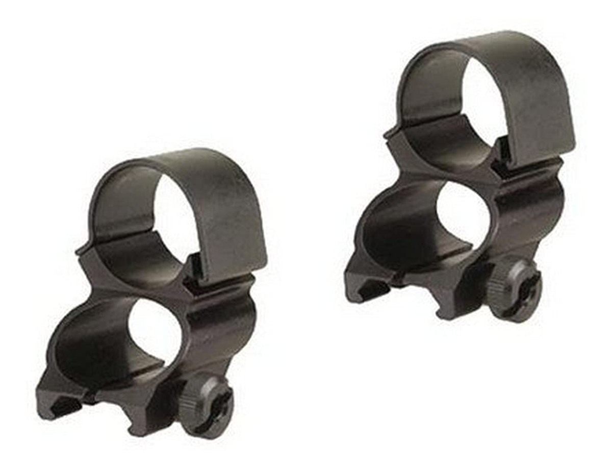 Weaver 49510 See-Thru, 1in Rings, Extended, Matte Black