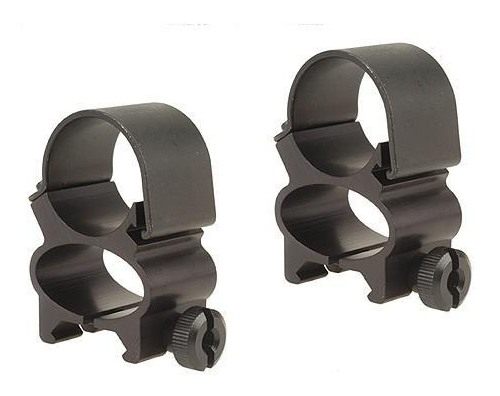 Weaver See-Thru 1-Inch Detachable Rings (Matte Black) view 3