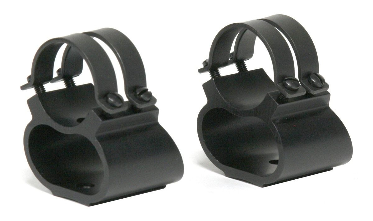 Weaver 1-Inch Steel Lock Mounts for Ruger 10/22, Gloss Black