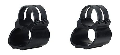 Weaver 1-Inch Steel Lock Mounts for Ruger 10/22, Gloss Black view 3