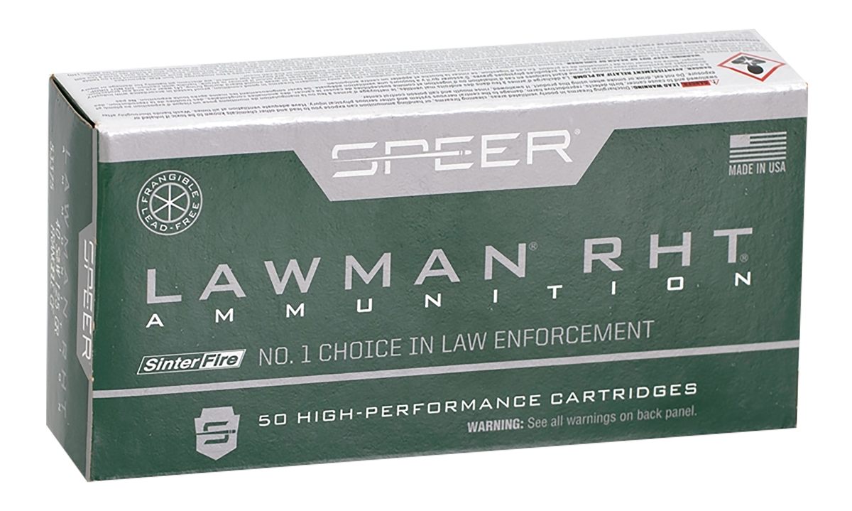 Cci Speer 53375 Lawman Training RHT 40S W 125gr SinterFire Frangible 50 Per view 2