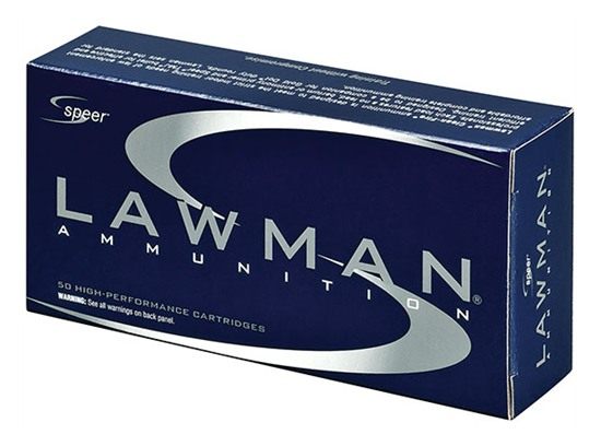 Speer 53880 Lawman Training Clean-Fire 40S W 180gr Total Metal Jacket Round view 2