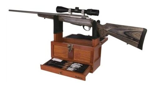 Outers 70084 25 - Piece Universal Wood Gun Cleaning Tool Chest (.22 Caliber view 2
