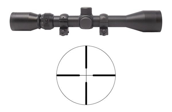 Weaver WVR Multi-X 3-9X40 W/Rings 1IN