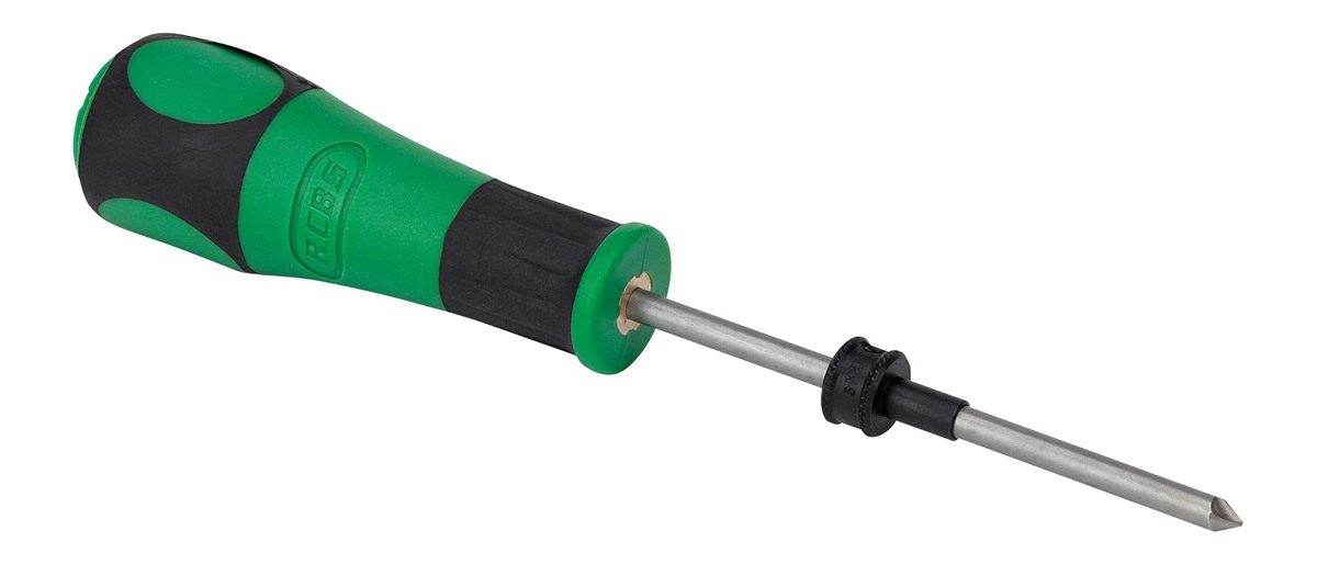 Rcbs .30 Caliber Flash Hole Deburring Tool, Precision Brass Case Processing