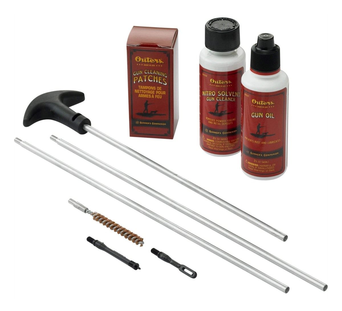 Outers Aluminum Rods, Clam Kit Shot 20 28 Ga