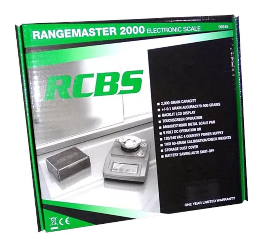 Rcbs Rangemaster 2000 Electronic Scale 120/240-VAC/9V-DC view 5