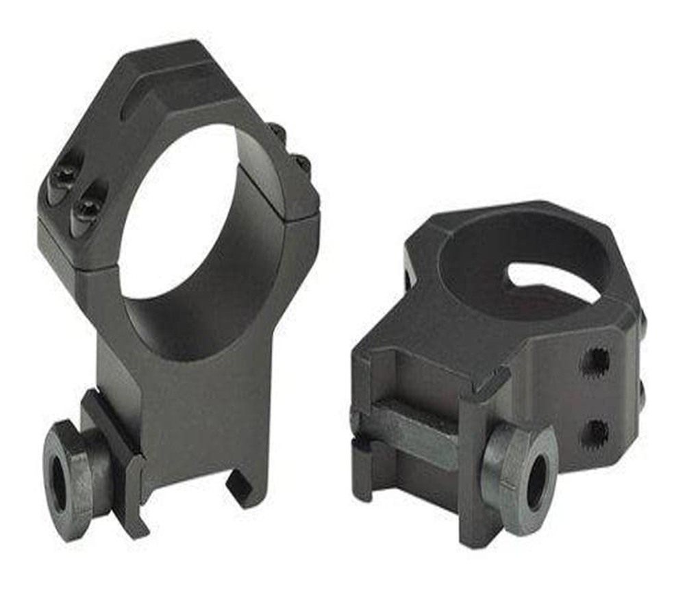 Weaver Tactical 4-Hole Picatinny 1-Inch Mounting Rings (Medium, Matte Finis