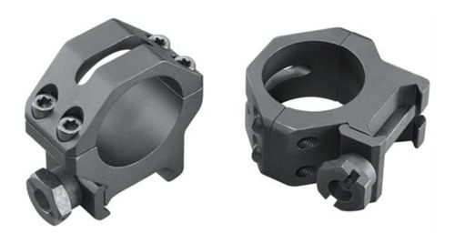 Weaver Tactical 4-Hole Picatinny 1-Inch Mounting Rings (Medium, Matte Finis view 3