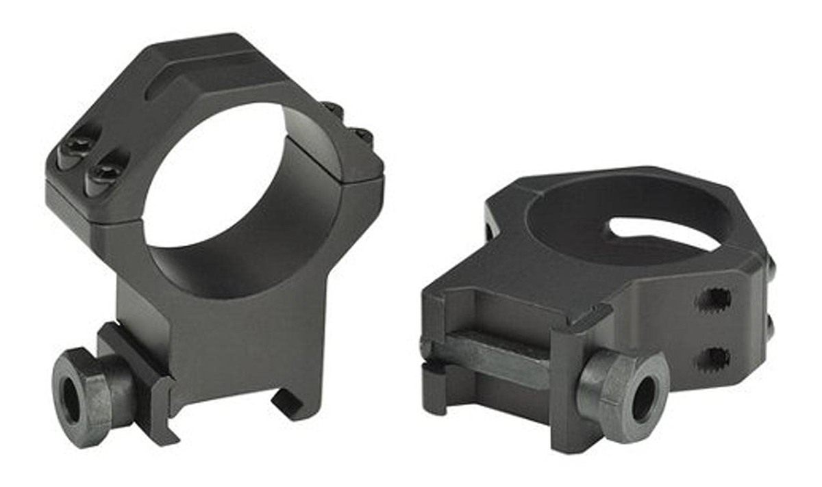 Weaver Tactical 4-Hole Picatinny 1-Inch Mounting Rings (X-High, Matte Finis