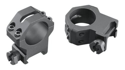 Weaver Tactical 4-Hole Picatinny 1-Inch Mounting Rings (X-High, Matte Finis view 2