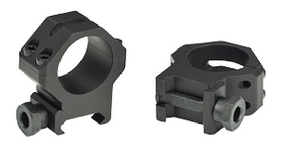 Weaver Tactical 4-Hole Picatinny 1-Inch Mounting Rings (X-High, Matte Finis view 3