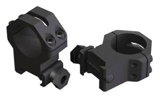 Weaver 4-Hole Medium 99516 Picatinny-Style Rings 30mm Dia Tube view 2