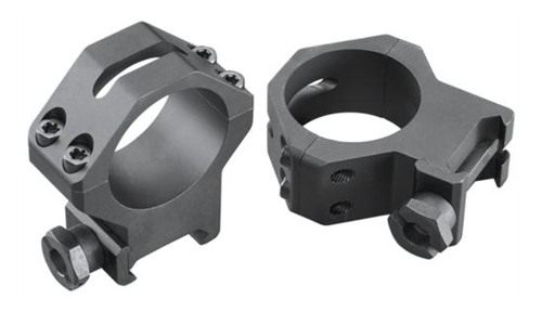 Weaver 4-Hole Tactical Picatinny Aluminum Scope Rings 30mm High Matte view 2