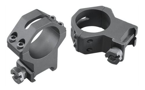 Weaver 4-Hole Tactical Picatinny Aluminum Scope Rings 30mm X-High Matte view 2