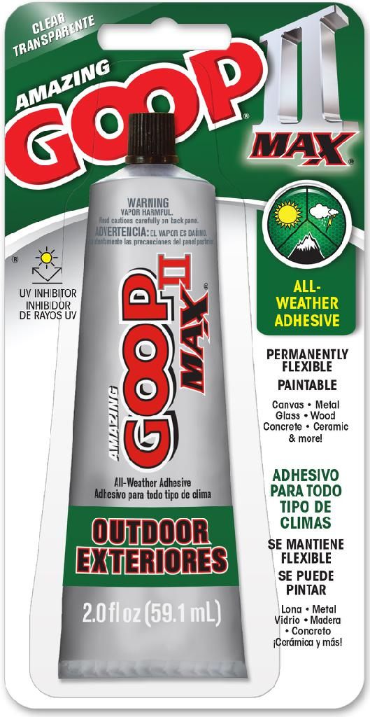 C Products Eclectic Amazing Goop II MAX Clear 2OZ Tube