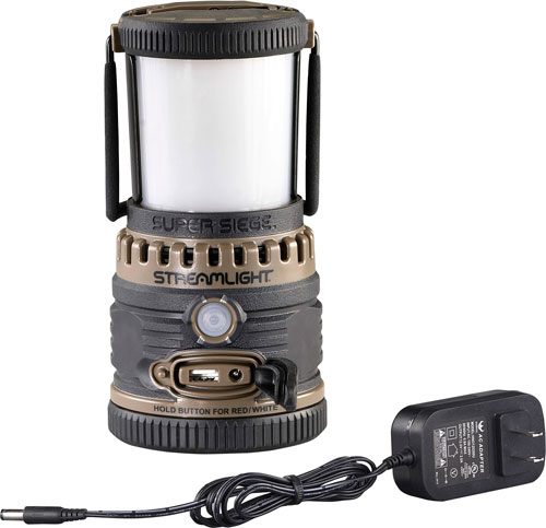 Streamlight 44947 Super Siege 125/550/1100 Lumens Red/White C4 LED Bulb Coy view 2