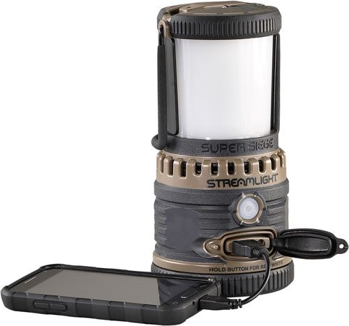 Streamlight 44947 Super Siege 125/550/1100 Lumens Red/White C4 LED Bulb Coy view 4