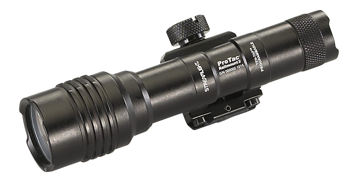 Streamlight 88059 ProTac Rail Mount 2L Black Anodized Aluminum Rifle, 60/62