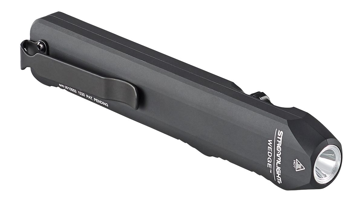 Streamlight 88810 Wedge Slim Black Aluminum, White Light LED 300/1,000 Lume