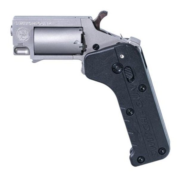 Standard Switch Gun Stainless Steel with Belt Clip Handgun .22 WMR 5rd Capa view 2