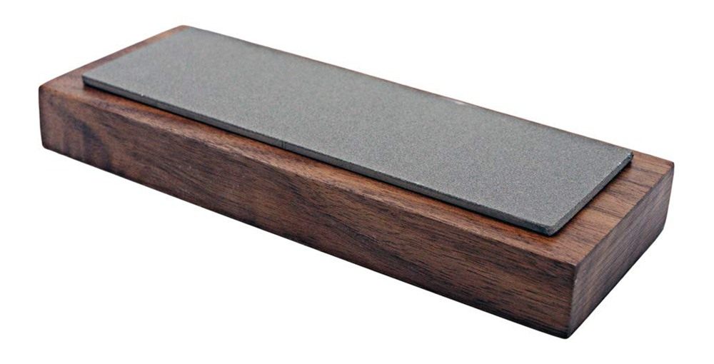 EZE LAP Diamond Stone, Fine, 2 in. x 6 Walnut Pedestal