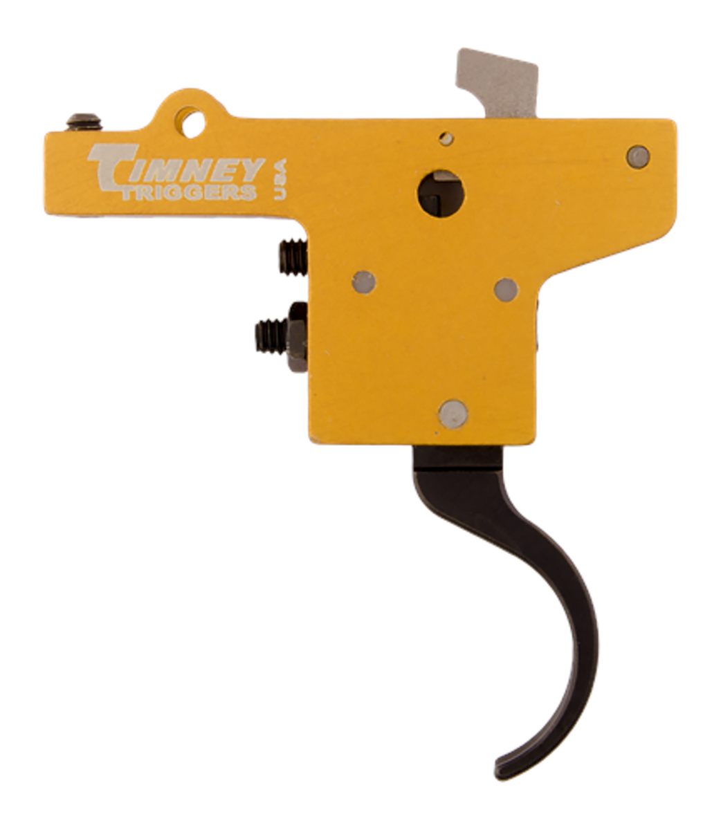 Timney Triggers 201 Featherweight Curved with 3 lbs Draw Weight Yellow/Blac