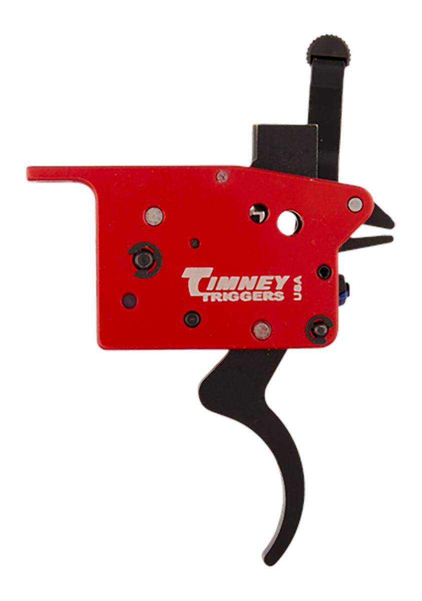 Timney Triggers 307 Featherweight Deluxe Black/Red Curved 3 lbs Draw Weight