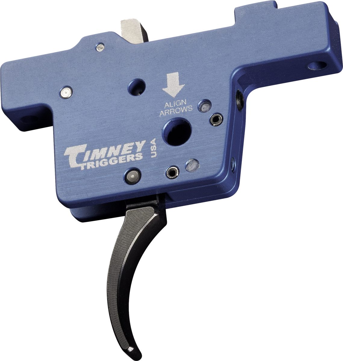 Timney Triggers 334 Stevens Blue Single-Stage Curved Fits Savage
