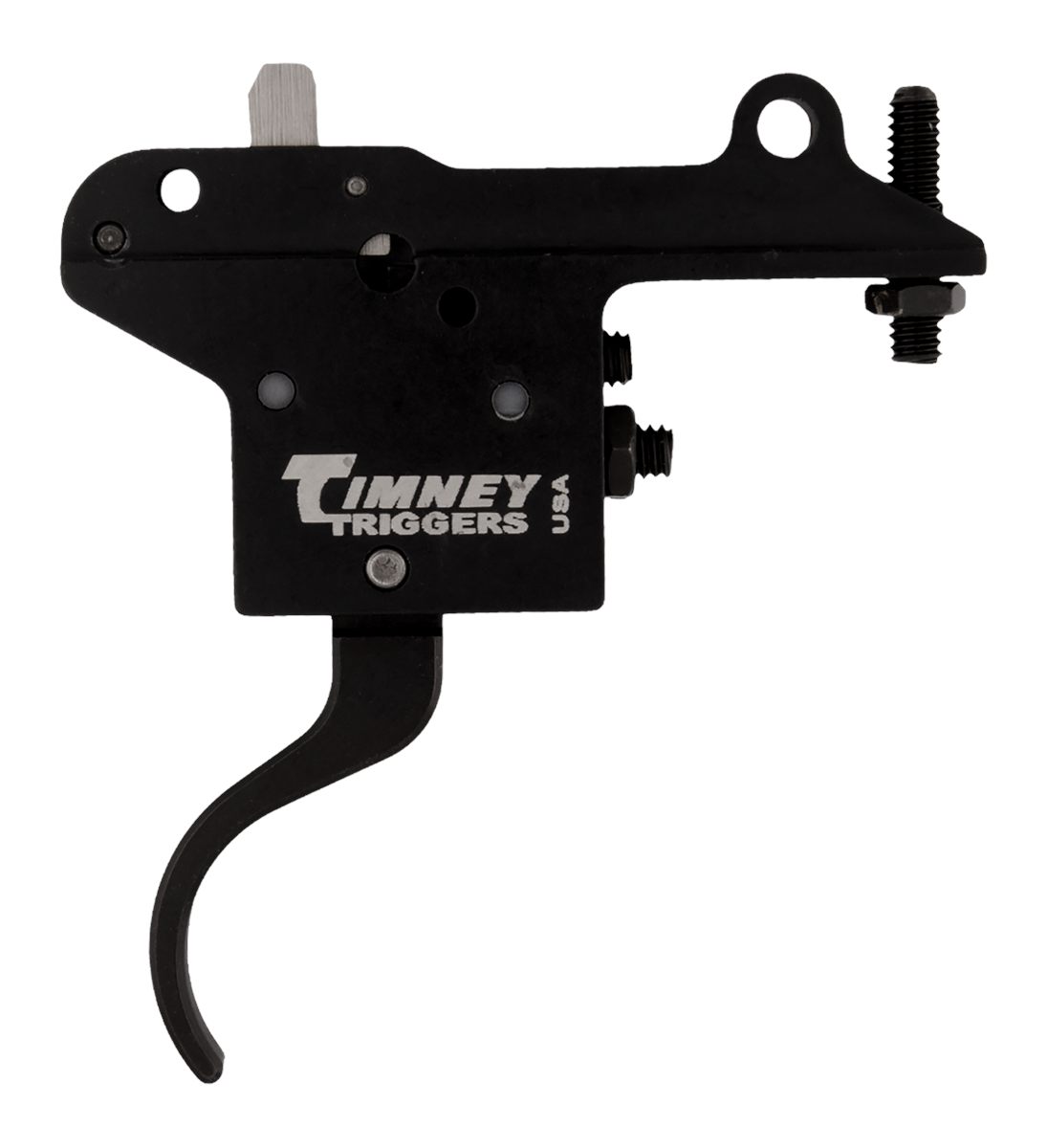 Timney Triggers 401 Featherweight Curved with 3 lbs Draw Weight Black Finis