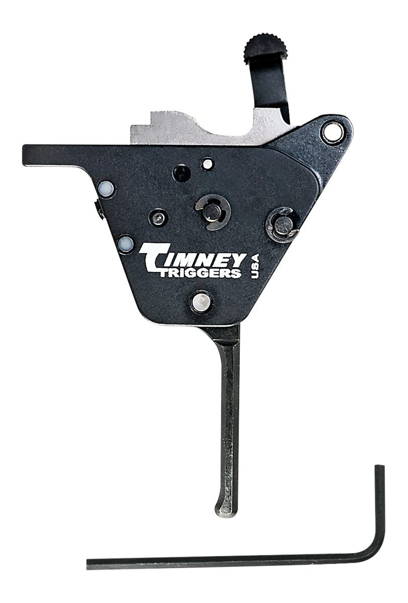 Timney Triggers CZ457ST Replacement Straight with .10-2 lbs Draw Weight Bla