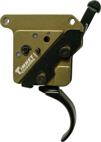 Timney Triggers 510V2 Elite Hunter Curved with 3 lbs Draw Weight Black/Gree view 2