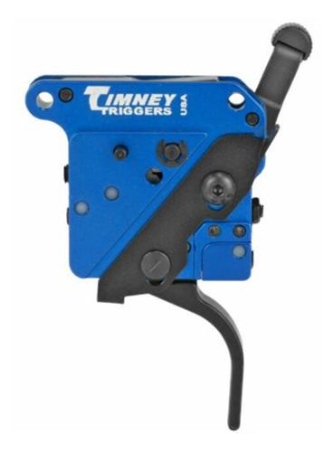 Timney Triggers Remington 700 Two-Stage Straight RH - Black/Blue