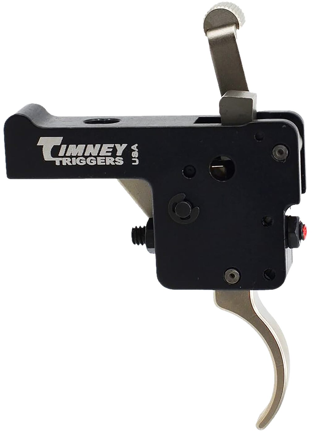 Timney Triggers 60916 Featherweight Deluxe Curved with 3 lbs Draw Weight Bl