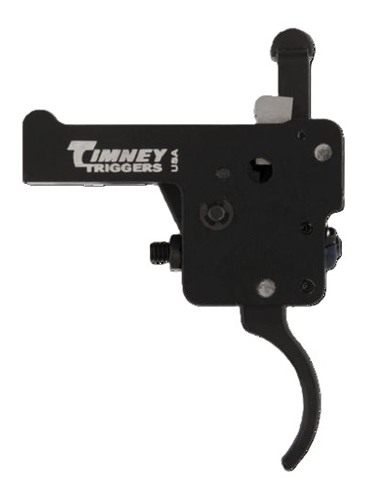 Timney Triggers 60916 Featherweight Deluxe Curved with 3 lbs Draw Weight Bl view 2