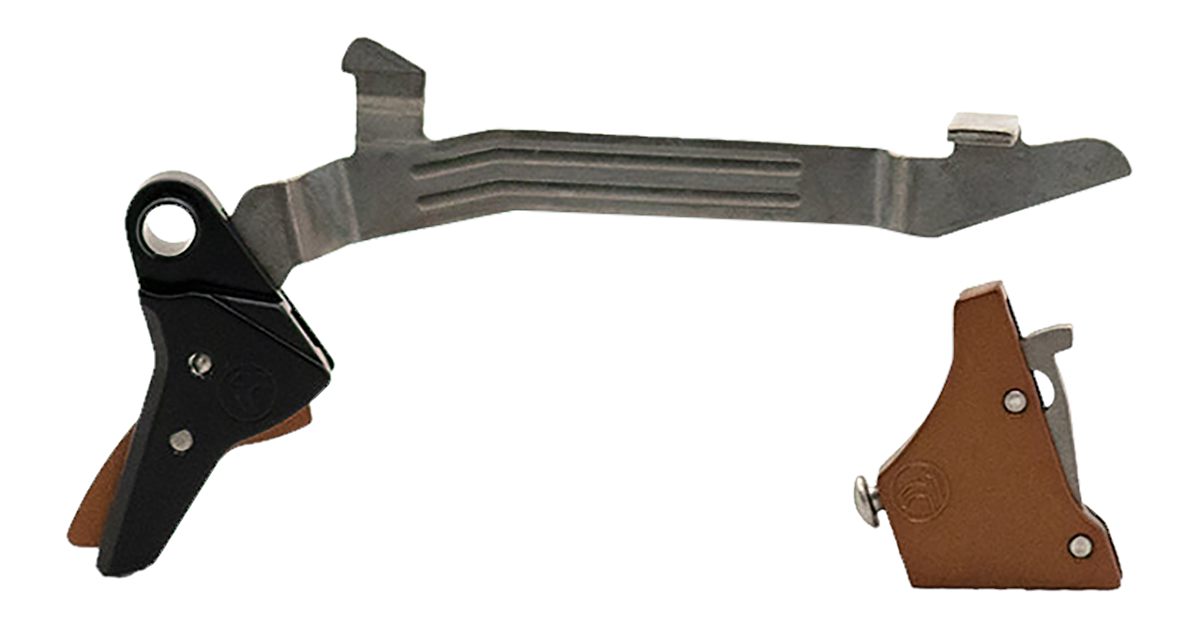 Timney Triggers ALPHAGLOCK34BRNZE Competition 9mm Luger/40 S W, Bronze Stra