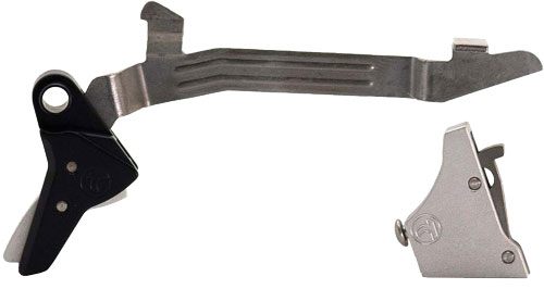 Timney Triggers ALPHAGLOCK34SILVR Competition 9mm Luger/40 S W, Silver Stra view 2