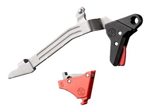 Timney Triggers Alpha Competition Series for Glock Gen 6 17/19/45 Red view 2