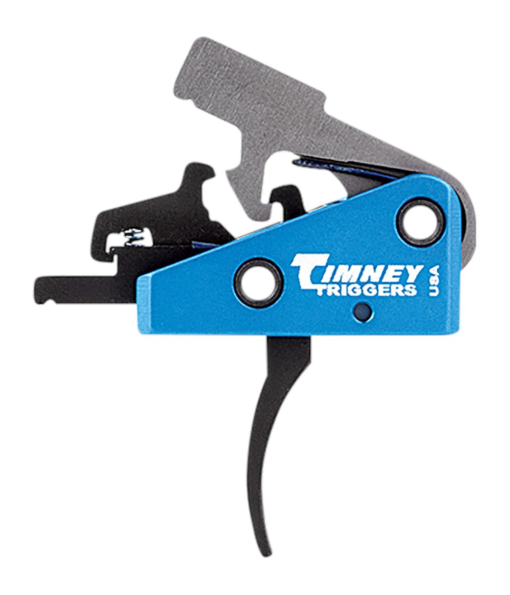 Timney Triggers 663S Targa Long Two-Stage Curved with 2 lbs Draw Weight Bla