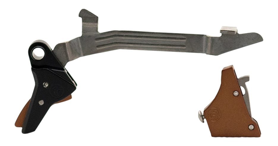 Timney Triggers ALPHAGLOCK34LRGBRNZE Competition 45 ACP/10mm Auto, Bronze S