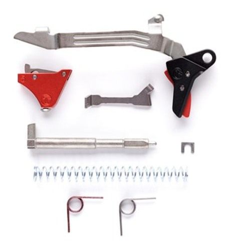 Timney Triggers ALPHAGLOCK5UBKBLACK Competition 9mm/40 S W Red Fits Glock G view 2
