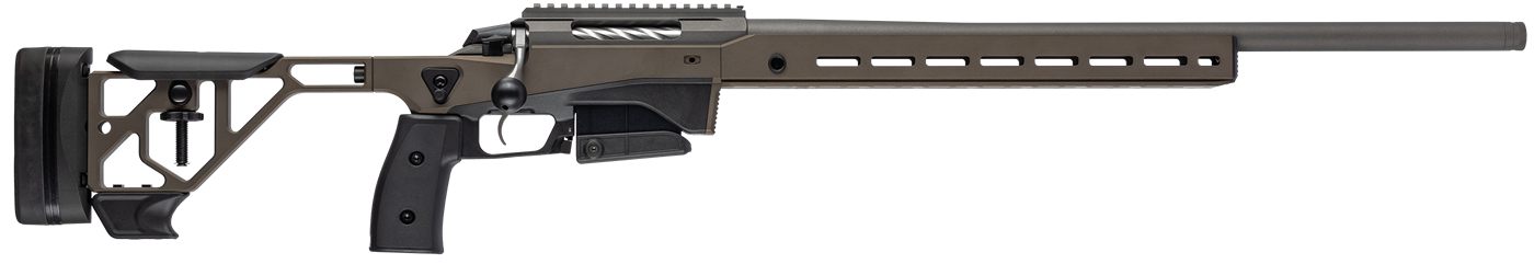 Tikka JRTXATM31224 T3x Ace Target 223 Rem 10+1 24" Threaded Barrel, Bronze Cerakote Picatinny Rail Receiver, M-LOK Handguard, Black Adjustable Stock, Black Polymer Grip view 2