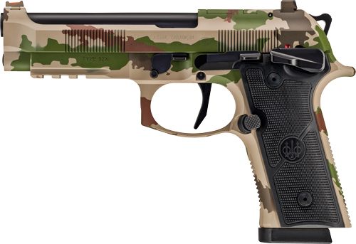 Beretta USA 92XI SAO FS 9MM 4.7in 10RD Vegetato Camo 2 Mags view 2
