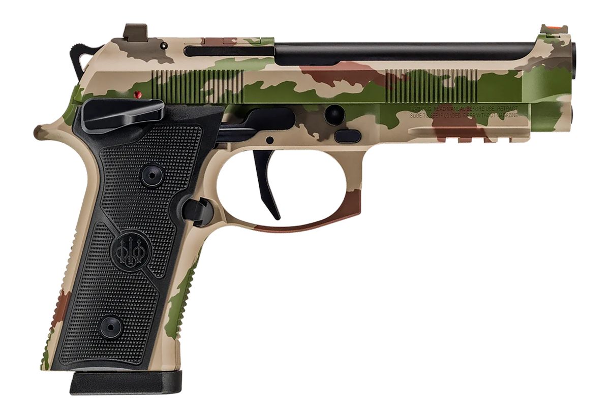 Beretta 92XI SAO FS 9MM 4.7in 15RD Vegetato Camo 2 Mags
