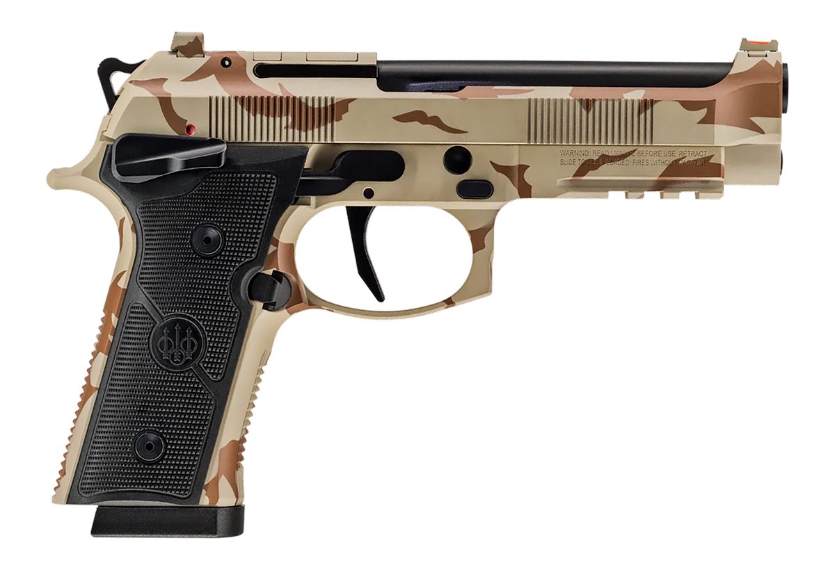 Beretta 92XI SAO FS 9MM 4.7in 15RD Desert DPM Camo 2 Mags