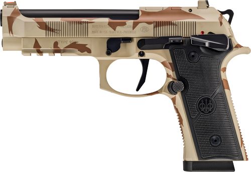 Beretta 92XI SAO FS 9MM 4.7in 15RD Desert DPM Camo 2 Mags view 2