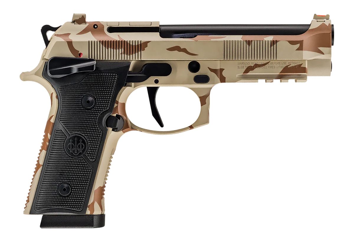 BERETTA 92XI SAO FULL SIZE 9MM PSTL DESERT DPM CAMO 2-18RD MAGS