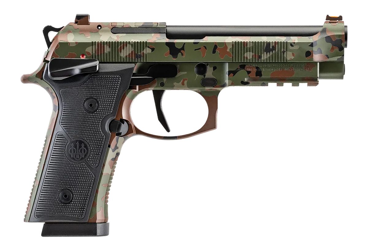 Beretta USA 92XI SAO FS 9MM 4.7in 10RD Flectarn Camo 2 Mags