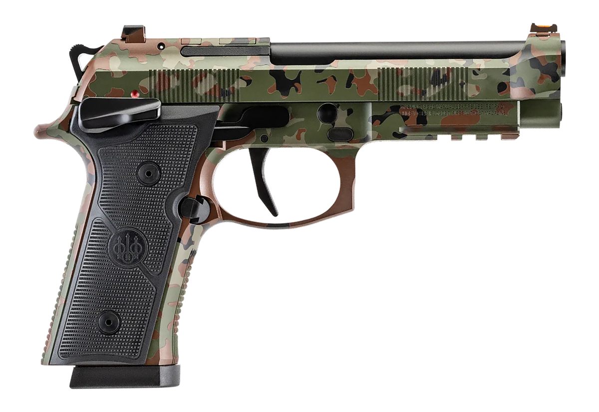 Beretta 92XI SAO FS 9MM 4.7in 15RD Flectarn Camo 2 Mags