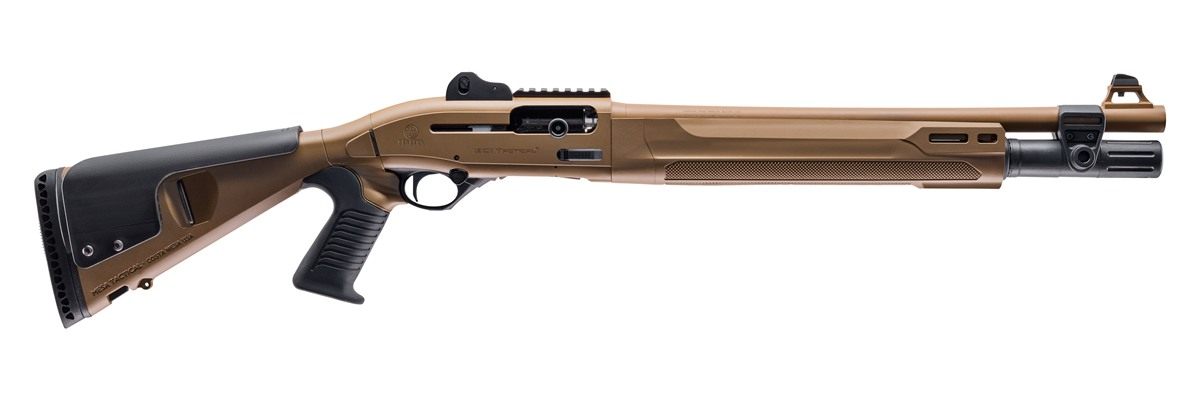 Beretta 1301 Tactical Mod 2 FDE Shotgun 12 ga 3in Chamber 7rd Magazine 18.5